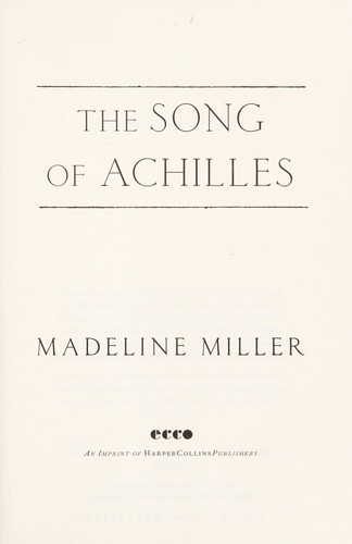 The Song of Achilles