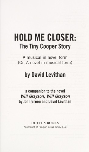 Hold Me Closer: The Tiny Cooper Story